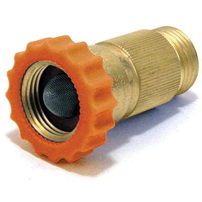 Image of Valterra RV Water Regulator, Lead Free Brass Regulator for Camper, Trailer, Plumbing System, 40 50 psi