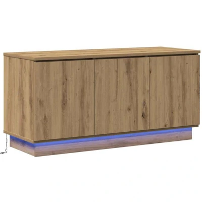 Image of vidaXL TV Cabinet Artisan Oak 100x38x49 cm Engineered Wood