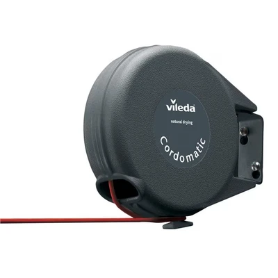 Image of Vileda Cordomatic Retractable Washing Line with 15m Outdoor Clothes