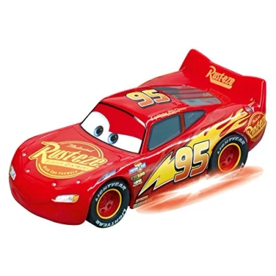 Image of Carrera Go 20064150 Disney·Pixar Cars Lightning McQueen Neon Nights, Red
