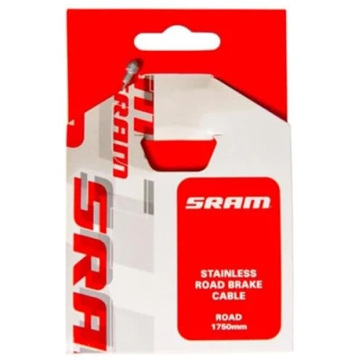 Image of Sram Unisex Adult Road Single Brake Cable, Silver, 1750 mm