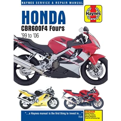 Image of Honda CBR600F4 (99 06) Haynes Repair Manual (Paperback)