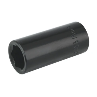 Image of Sealey Premier Impact Socket 18mm Deep 3/8&quot;Sq Drive