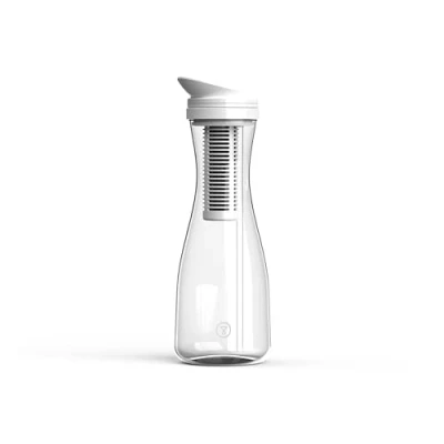 Image of Tappwater PitcherPro water Filter jug 1,45L. Glass jug, filters Limescale and 80+ Contaminants. with immediate filtration, instantly as it pours.