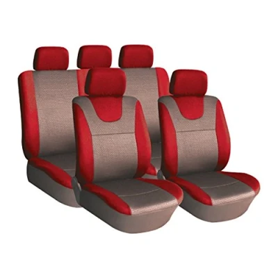 Image of XtremeAuto® Illusion Universal Car Seat Covers (RED)