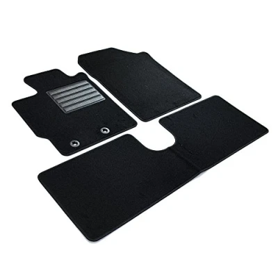 Image of MDM SP 3627 Velour Car Mat Suitable for Toyota Yaris III 09.2011&gt;08.2020, Black