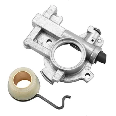 Image of Fdit Oil Pump Worm Gear Spring Assembly Replacement Oiler Kit For Stihl 066 Ms650 Ms660 660