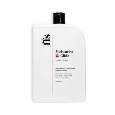 Image of 150ml Moisturise &amp; Glide Natural Shaving Cream for Women w/Shea Butter, Coconut Oil, Witch Hazel Paraben Cruelty Free FFS Beauty Shave Sensitive Skin Perfect Home or Travel