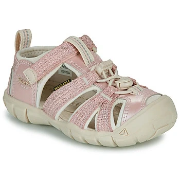 Image of Keen Seacamp Unisex Walking sandals Rose gold for kids, Size: 4, Synthetics/textile