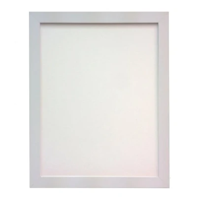 Image of FRAMES BY POST 25mm wide H7 White Picture Photo Frame 50 x70cm (Plastic Glass)