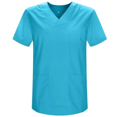 Image of MISEMIYA Casaca Sanitaire Unisexe 817 Medical Service T Shirt, Cyan, L