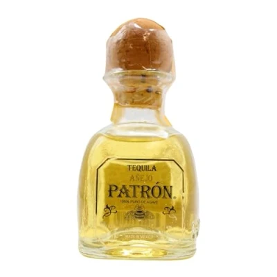 Image of Patron Anejo Miniature Tequila 5cl 40% ABV