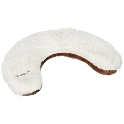 Image of Warmies Microwavable Neck Warmer, with Soothing Lavender Scent Beige