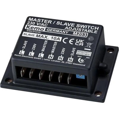 Image of Kemo M203 Master Slave Schalter Baustein 230 V/AC