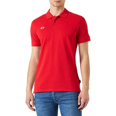 Image of GEMS Unisex Bridge Polo Shirt, Red, 3XS UK