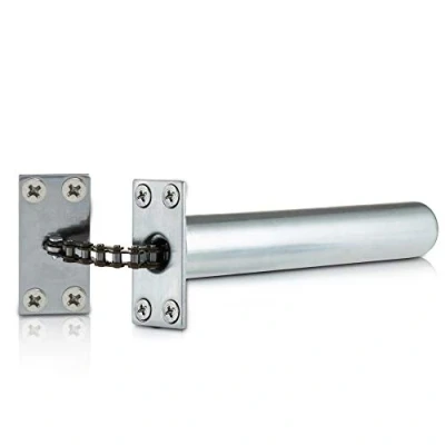 Image of XFORT® Satin Chrome Concealed Door Closer for Internal Doors, Closer, Soft Close, Spring Closer,Automatic Auto