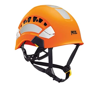 Image of Petzl Vertex Vent Hi Viz Helmet Orange, Unisex Adult, One Size