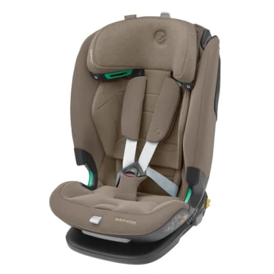 Image of Maxi Cosi Titan Pro² i Size, Multi Age ISOFIX Child Car Seat, 15 Months 12 Years, G Cell Side Impact Protection, Easy in Harness, ClimaFlow, 4 Recline Positions, Authentic Truffle
