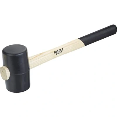 Image of HAZET 2143 1 340 mm Rubber Hammer Multi Colour