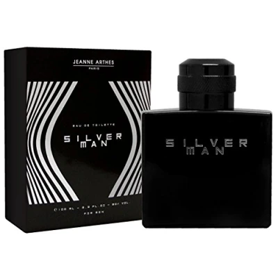 Image of Jeanne Arthes Silver Man Eau de Toilette 100ml Spray
