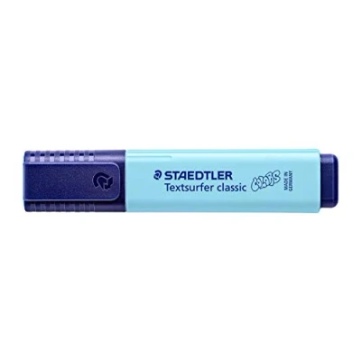 Image of STAEDTLER 364 C 305 Textsurfer Classic Highlighter Vintage Sky Blue (Box of 10)