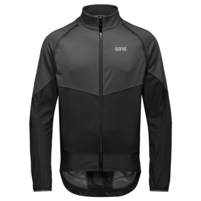 Image of GORE WEAR Men&#039;s Cycling Jacket Phantom, TEX INFINIUM, Terra Grey/Black, M