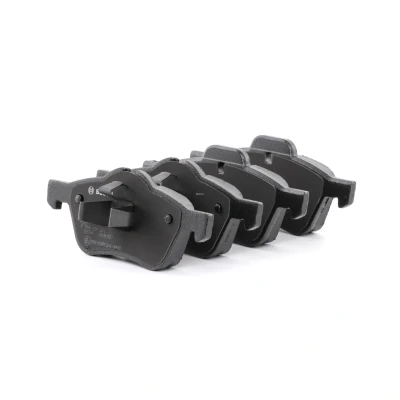 Image of 34111503076, 34116761287, 34116765446, 34116770332 Brake pad set BOSCH 0 986 424 652 Low Metallic with anti squeak plate, mounting manual