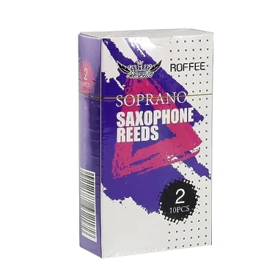 Image of ROFFEE Soprano sax saxophone reeds strength 2.0, 10 pcs/box, individual packing