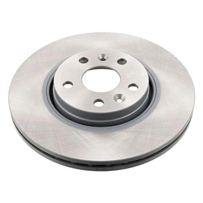 Image of 7701208849 Brake disc FEBI BILSTEIN 43939 Front Axle 299,9mm 24mm 5 Hole 108mm internally vented Coated RENAULT: SCENIC 2, GRAND 2