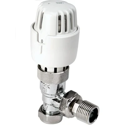 Image of Plumbright Angled 15mm White TRV TP15TRVA