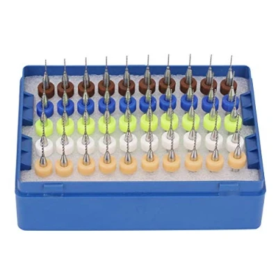 Image of 50pcs PCB Board Drill Bits Kit Carbide Micro for Print Circuit Carving CNC Machine 0.5 0.9mm Multiple Sizes