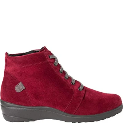 Image of Ganter Women&#039;s Hilde H Ankle Boots, Red Ruby 43000, 3.5 UK