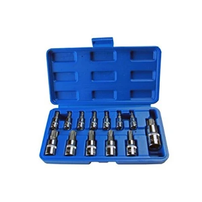 Image of US PRO 13pc Torx Bit Socket Set T8 T70 + Storage Case B2067