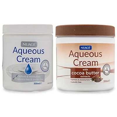 Image of Nuage Aqueous Cream Pack of 2 With Cocoa Butter Extracts 500g x 1, 1