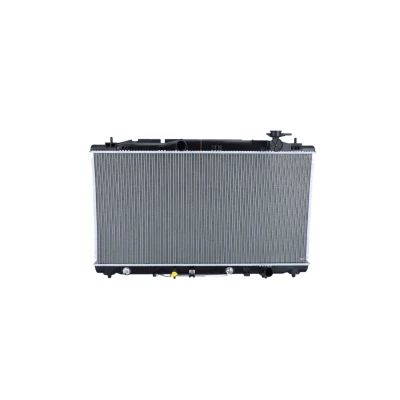 Image of 16400AD020 Engine radiator NRF 550145 Aluminium 766mm 400mm 16mm Brazed cooling fins