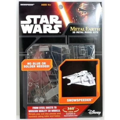 Image of Metal Earth Star Wars Snow Speeder Model Kit