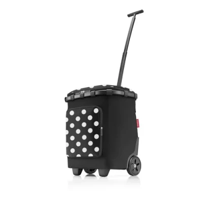 Image of Reisenthel OF7072 CARRYCRUISER PLUS FRAME DOTS WHITE Gym Bag Women&#039;s Size Unica