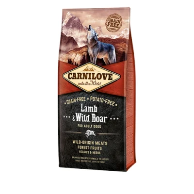 Image of Carnilove Adult Dog Food 1.5KG Lamb &amp; Wild Boar