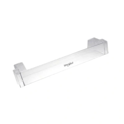 Image of Whirlpool Indesit 481011024291 door shelf C00504683 upper balcony small wp 00155 (s)