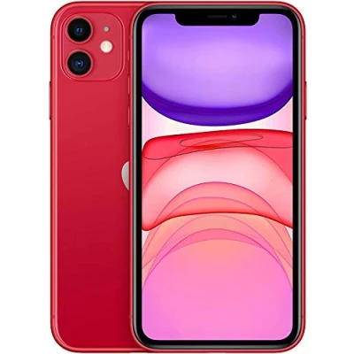 Image of Apple iPhone 11, 128GB, (PRODUCT)RED (Renewed)