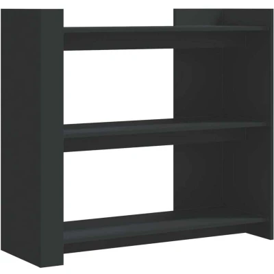 Image of vidaXL Console Table Black 100x35x90 cm Engineered Wood