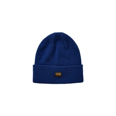 Image of G STAR RAW Men&#039;s Effo Long Beanie, blue (ballpen D16624 C754 1822), PC