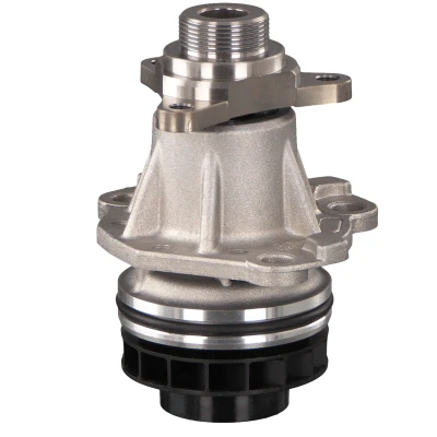 Image of 4420987, 4423460 Water pump FEBI BILSTEIN 102494 with seal ring Plastic RENAULT: MASTER 3 Kasten, 3, Bus, NISSAN: NP300 Navara Pickup