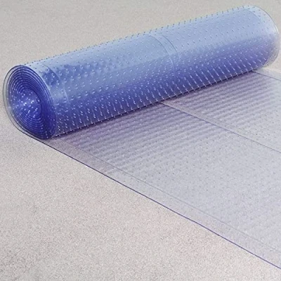 Image of eXtreme Plastic Carpet Protector for Hallways, Living Room, Kitchen, and Stairs Waterproof, Non Slip, Heavy Duty Clear Vinyl Floor Roll 10 Feet x 27 Inches Mat Runner