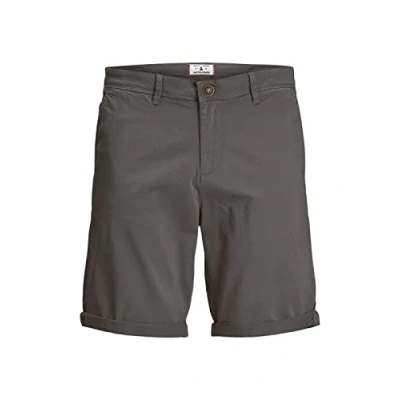 Image of Men&#039;s JPSTBOWIE JJSHORTS SOLID SA SN 12165604, Asphalt, S