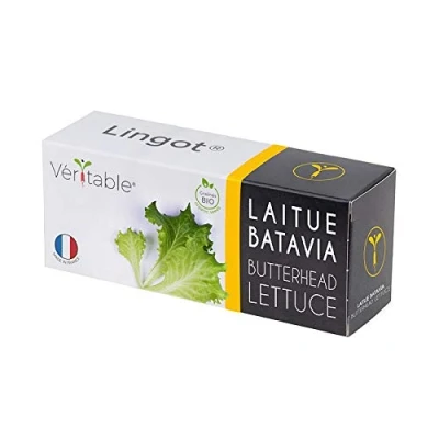 Image of Organic Butterhead Lettuce Lingot® Compatible with Véritable® and Exky® Indoor Garden Ready to use Refills Pre seeded Soil