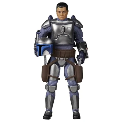 Image of Star Wars the Vintage Collection Jango Fett Attack of Clones Deluxe 3.75 Inch Action Figure