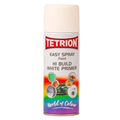 Image of Tetrion Easy Spray Paint, Hi Build White Primer, 400 ml