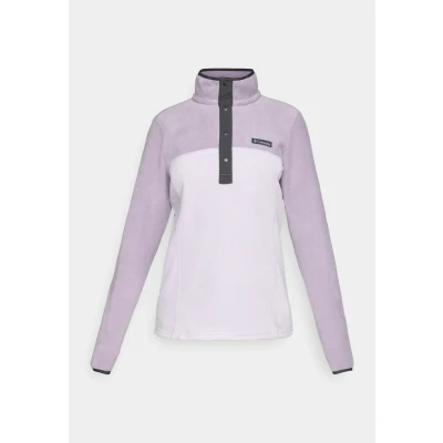 Image of Columbia Women&#039;s Benton Springs 1/2 Snap Pull Over 2, Fleece Over, Lavender Pearl/Shale Purple/Shark, XS