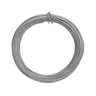 Image of Vaessen Creative Aluminium Wire, Silver, One Size
